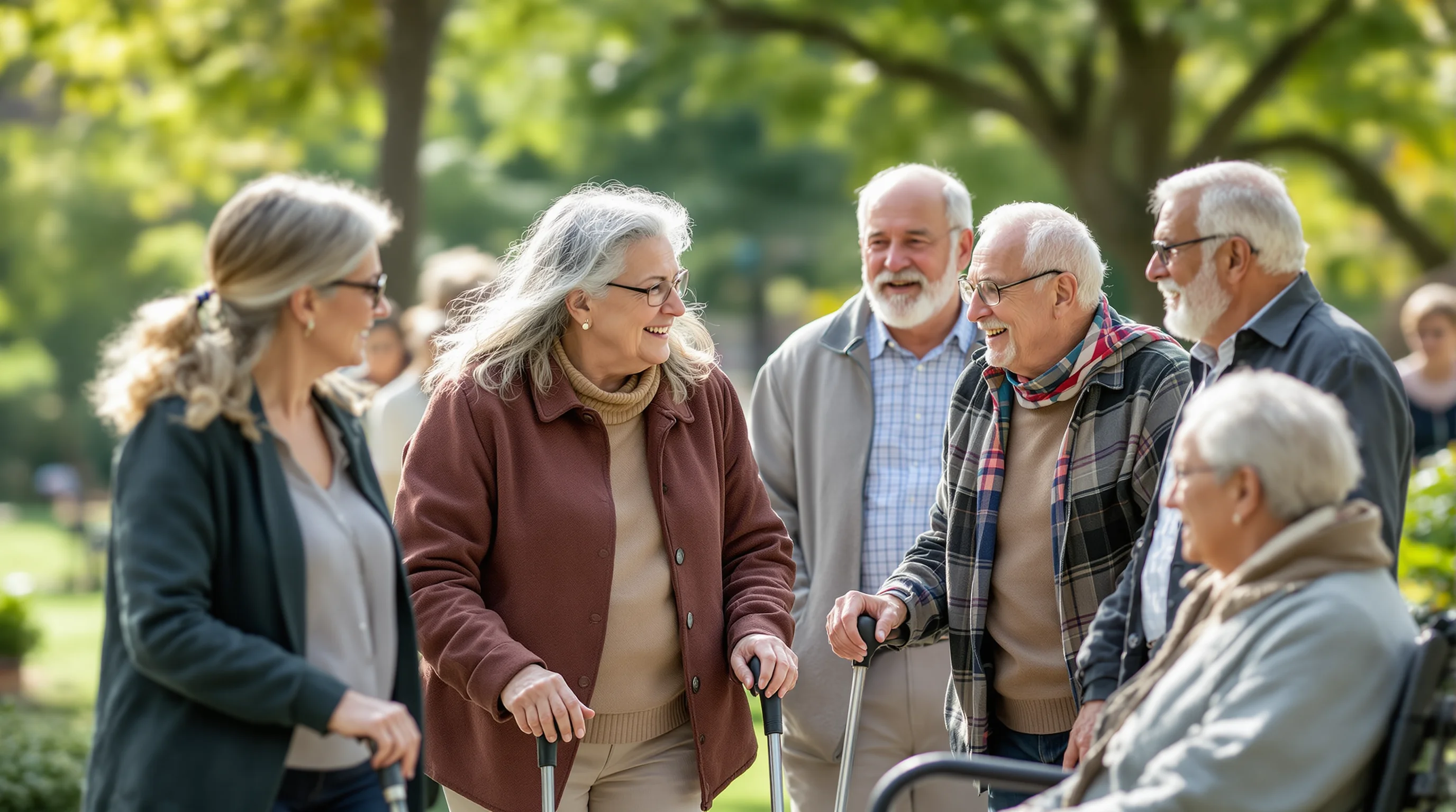 Age senior : les différences selon le travail, la santé et la société