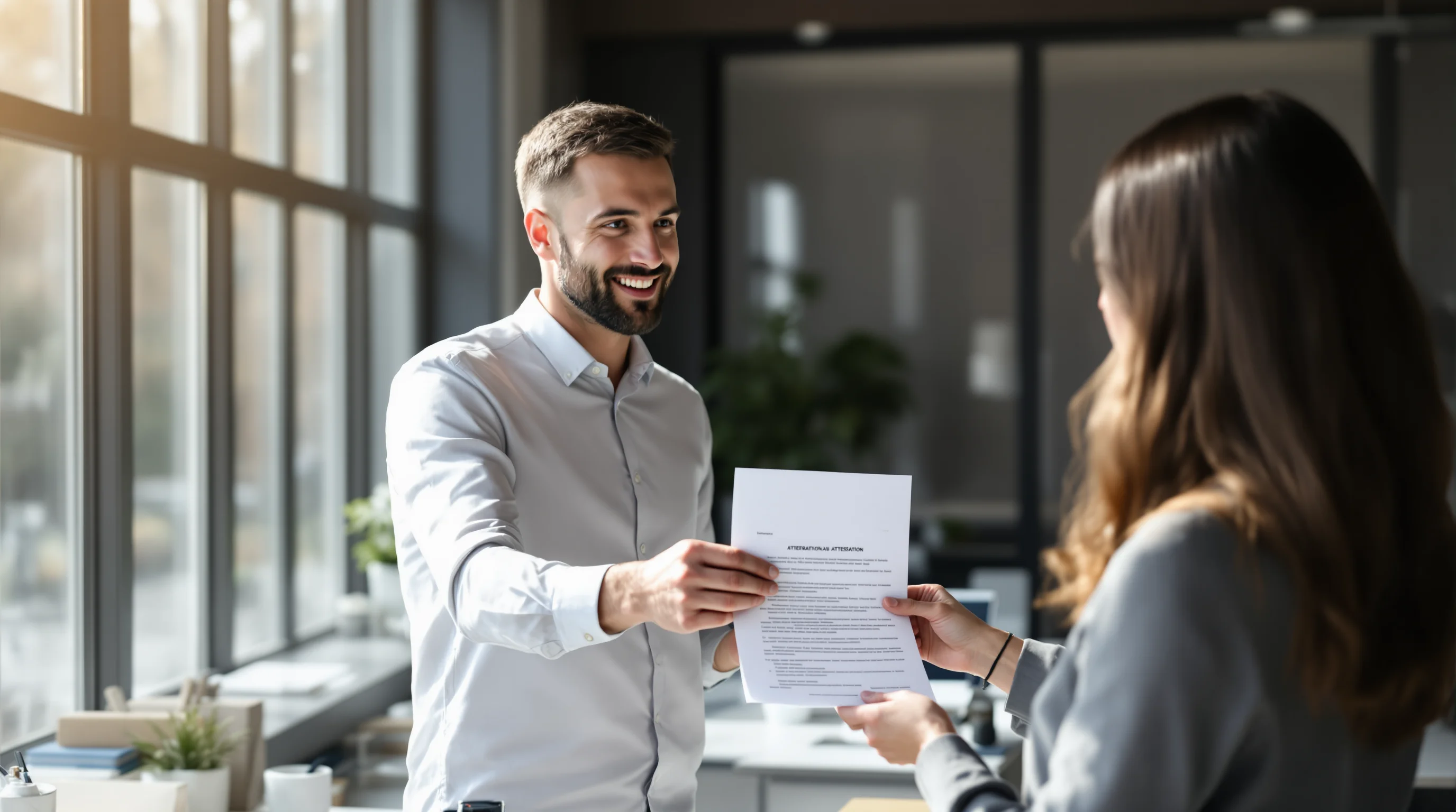 Attestation remise en main propre : les étapes pour un document conforme