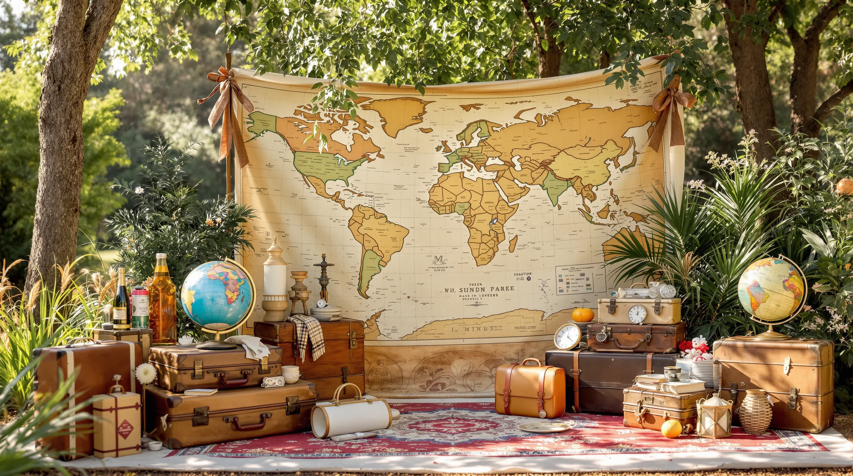 Comment organiser une mariage sur le thème du voyage ?