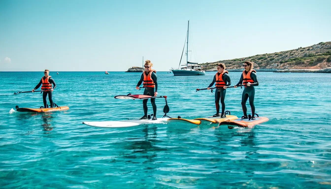 Stage wing foil en Méditerranée : sensations au top pour les débutants